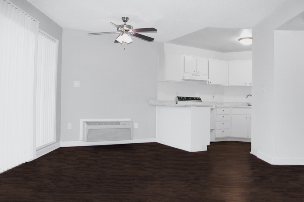 This image is the visual representation of 1 bed 1 bath 1 in Mountain Shadows Apartments.